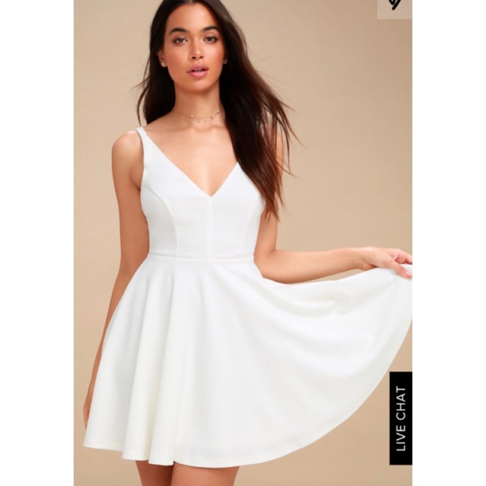 Lulus White Dress